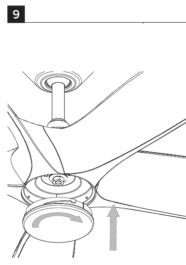 De LED-armatuurmodule installeren - Stap 4