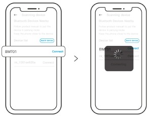 Scan QR-code om het apparaat toe te voegen