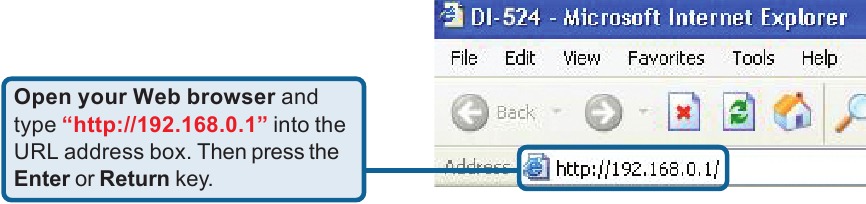 De installatiewizard gebruiken - Stap 1