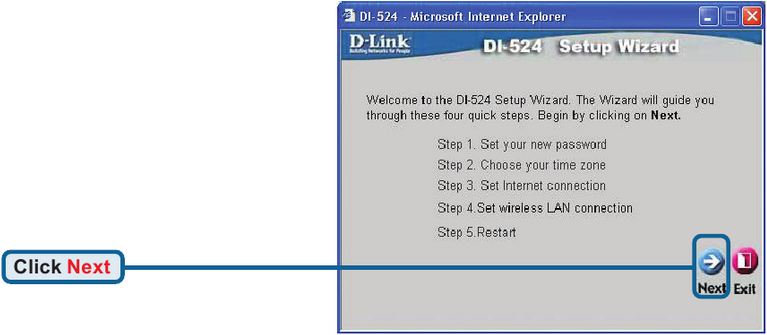 De installatiewizard gebruiken - Stap 4