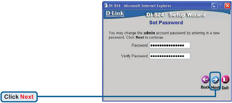 De installatiewizard gebruiken - Stap 5