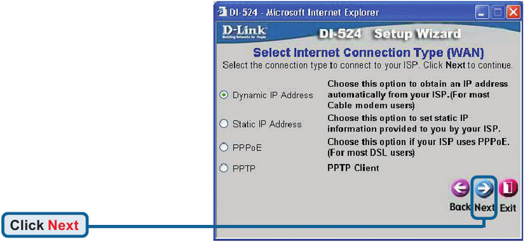 De installatiewizard gebruiken - Stap 8