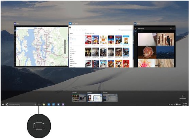 Maak kennis met Windows 10 - Virtuele bureaubladen maken
