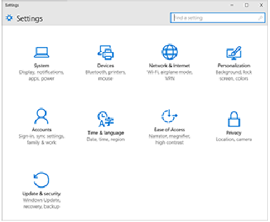 Maak kennis met Windows 10 - Instellingen in Windows 10