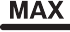 maximale vulhoogte
