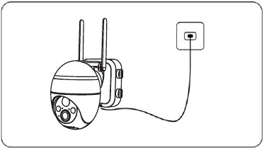 Het product opladen - Opladen met een stroomadapter