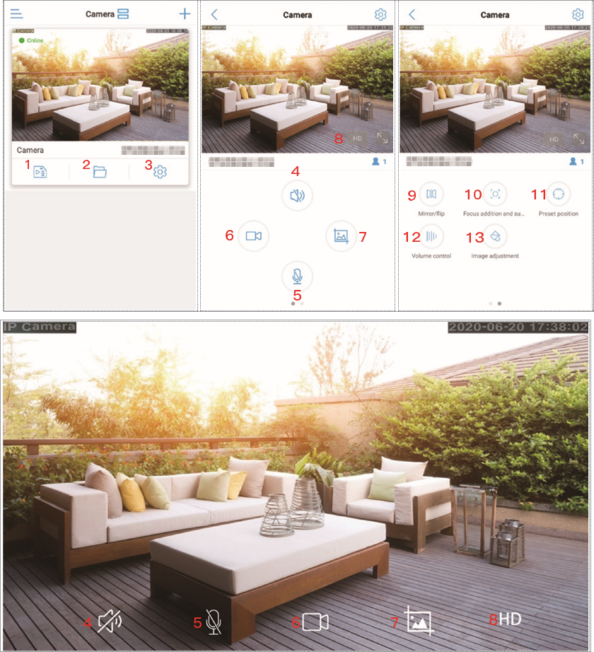 APP-instellingen - Introductie van de app-interface