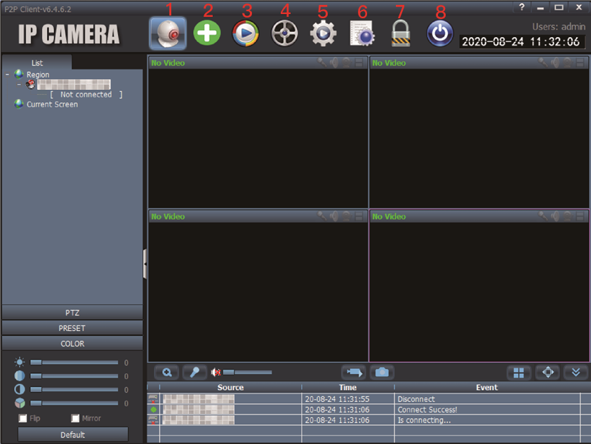 Introductie van de HiP2P-interface