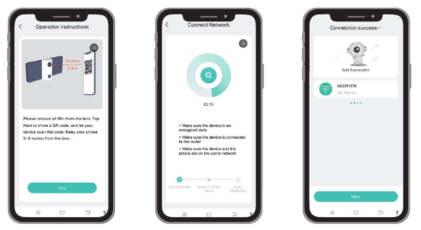 APP DOWNLOADEN EN CAMERA-INSTELLINGEN - Stap 2