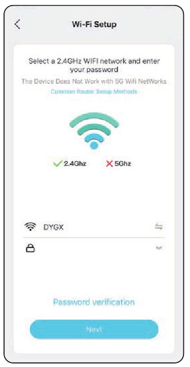 WI-Fl INSTELLEN - Stap 6