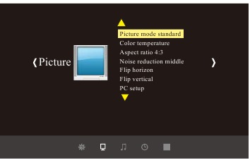 Menu-instelling - Methode voor menu-instelling - Stap 1