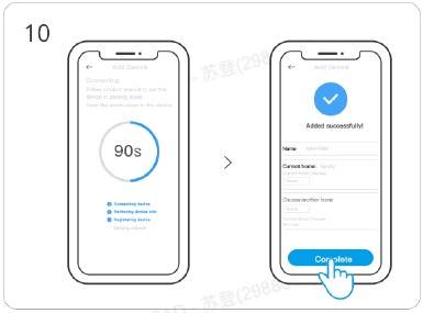 Apparaat toevoegen - eWeLink-app-koppeling - Stap 10