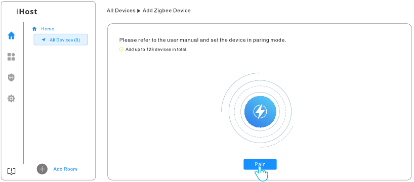 Zigbee-apparaat toevoegen