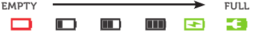 Batterijstatuspictogram