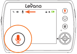 WERKING - De Talk to Baby&trade; tweewegintercom gebruiken
