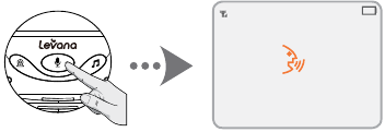 De Talk to Baby tweeweg intercom gebruiken - Stap 1