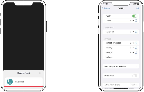 QR-apparaatcode-installatie - Stap 2
