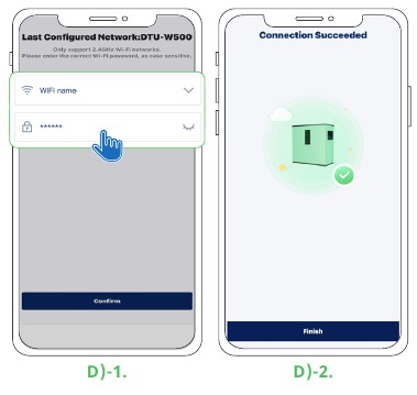 Verbinding maken met wifi - Stap 2