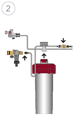 Quooker COMBI+ aansluiten