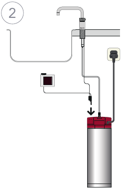 Quooker Scale Control-meter aansluiten
