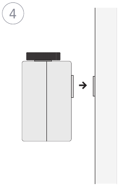 Scale Control-meter monteren