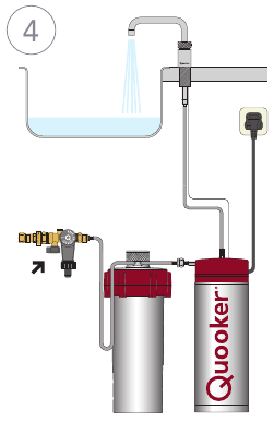 Quooker spoelen
