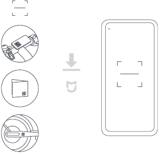 Verbinding maken met de Mi Home/Xiaomi Home-app