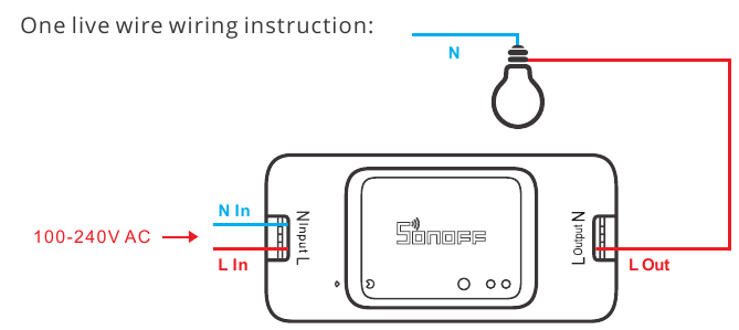 Bedradingsinstructie plafondlamp - Stap 2