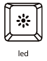 LED-toets