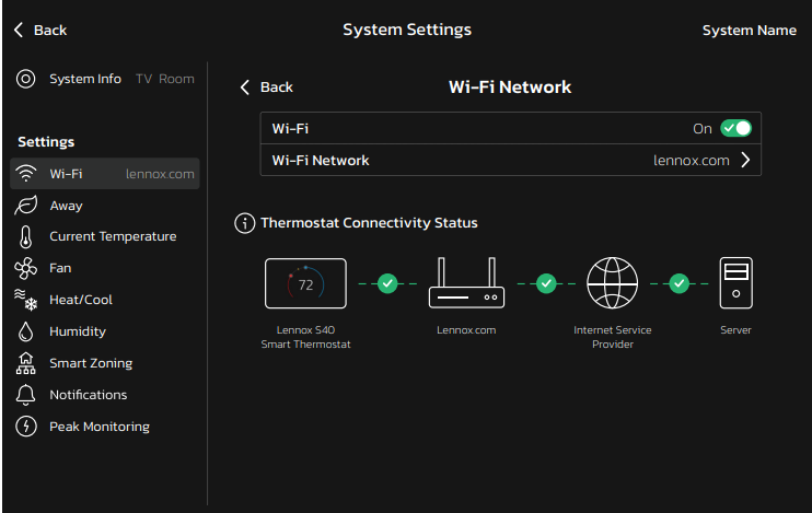 Verbinding maken met wifi - Wifi-toegangspunt thuis is zichtbaar