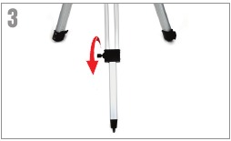 Statiefpoten verlengen
