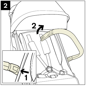 Product installeren - Armsteun - Stap 2