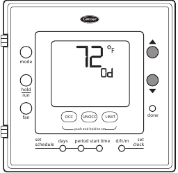 Temperatuur van externe sensor