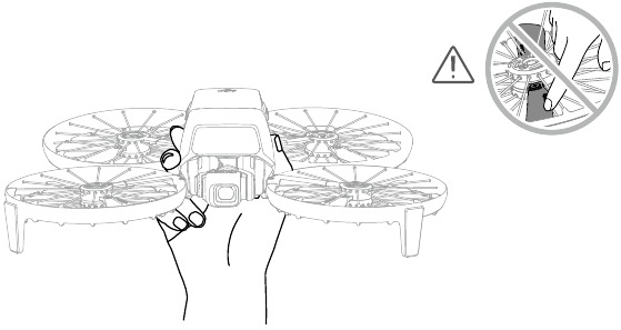 Besturingsmethode 3: Palmbediening - Stap 2