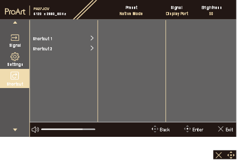 OSD menu - OSD function introduction - Step 9