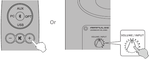 Gebruik in Bluetooth-ingangsmodus - Stap 3
