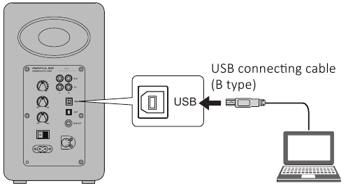 Gebruik in USB-ingangsmodus