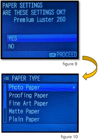 Stylus Pro 9900 Rollpapier voorbereiden - Stap 3