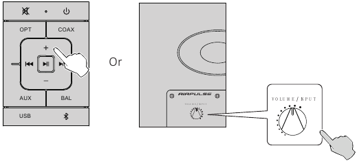Gebruik in Bluetooth-ingangsmodus - Stap 3