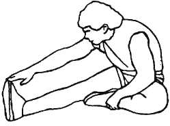 Hamstring rekking