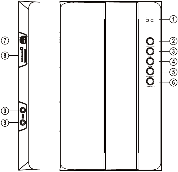 VOORPANEEL VAN SUBWOOFER