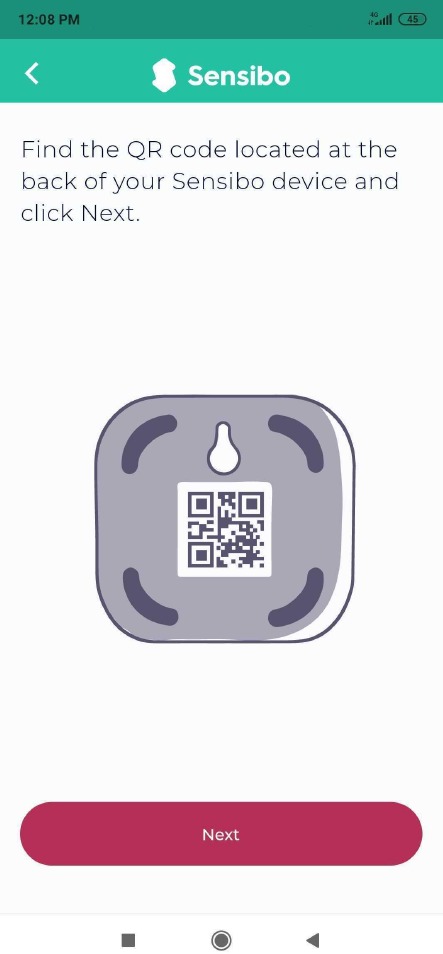 Installatie - Stap 7 - Zoek de QR-code