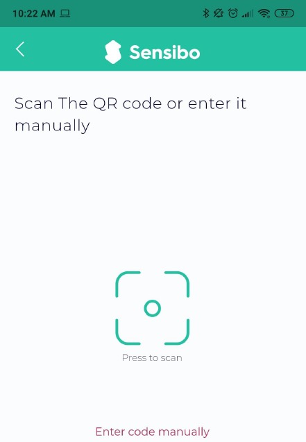 Installatie - Stap 8 - Scan de QR-code