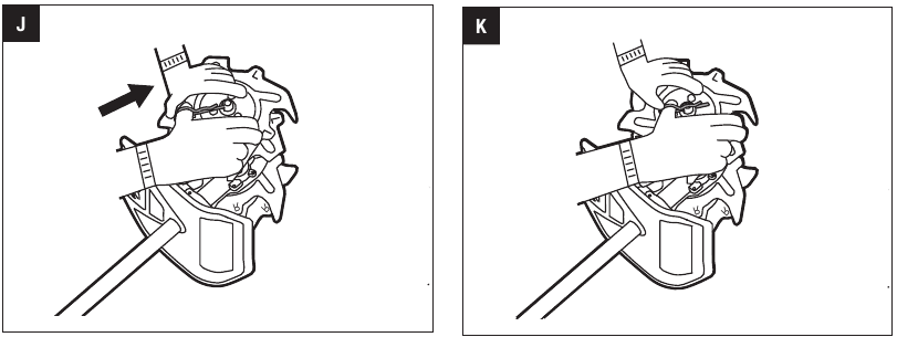 Onderhoud van het mes - Stap 3