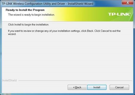 Windows Installatie - Stuurprogramma en hulpprogramma - Stap 5