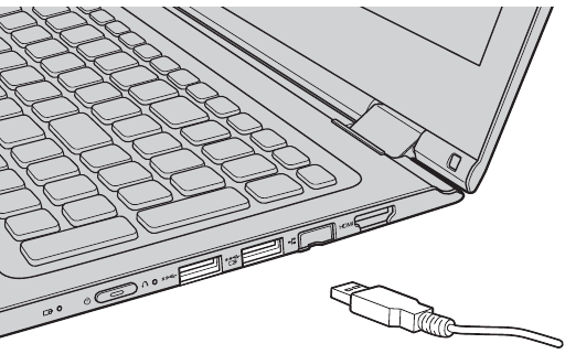 USB-apparaat aansluiten
