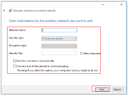 Netwerkverbinding (Win10) - Draadloos - Stap 2
