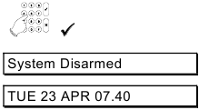Alarm accepteren