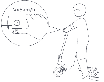Beginnen met rijden - Stap 1