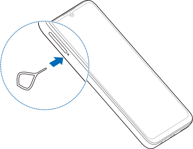 Uw telefoon instellen - Stap 1
